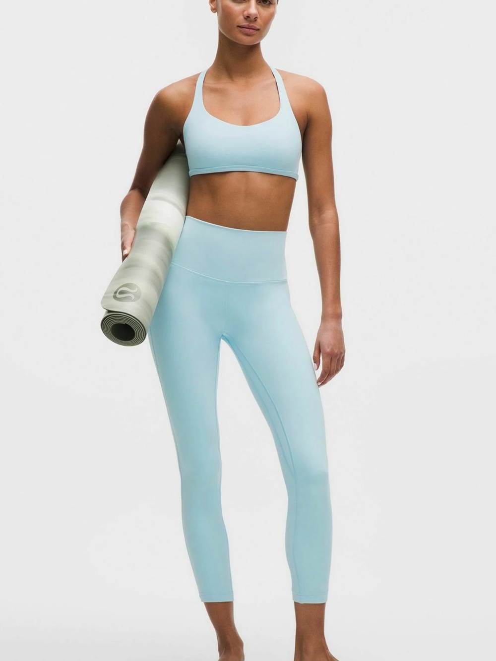 lululemon athletica Pastel Blue Activewear leggings - Picture 3 of 8